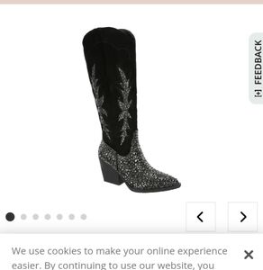 Madden Girl Apple Knee-High Western Boots